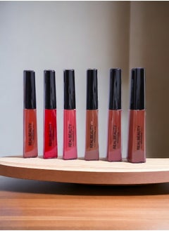 REAL BEAUTY Real Beauty 6-Piece Multi-Colour Stay-In Liquid Rouge Set 