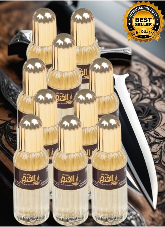 10 Pieces Al Khanjar Perfume 15ML - pzsku/Z312EE44155CD5B05E409Z/45/_/1728066272/fc68fe19-3eac-4230-8b2e-6da269d225fa