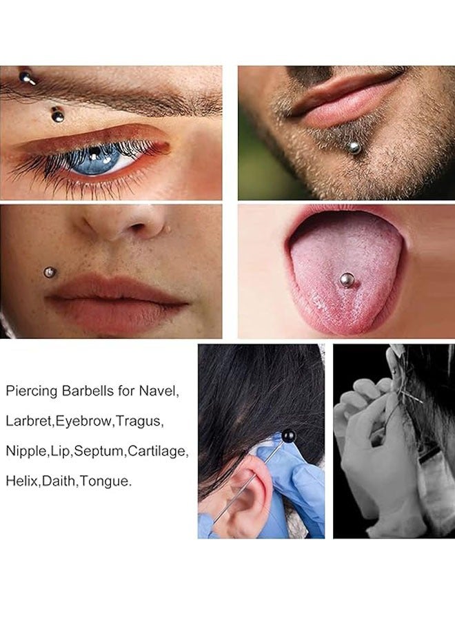 ZVEV 100-Piece Disposable Piercing Needle Set, Body Piercing Needles, 12G Disposable Sterile Stainless Steel Piercing Needles for Ear Nose Navel Belly Nipple Tongue Lip Piercing - Image 4
