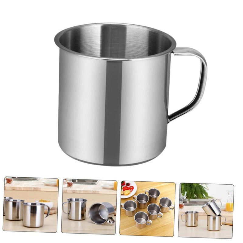 2 Pack Stainless Steel Water Mugs for Kids Camping Portable Toddler Cups - Image 4