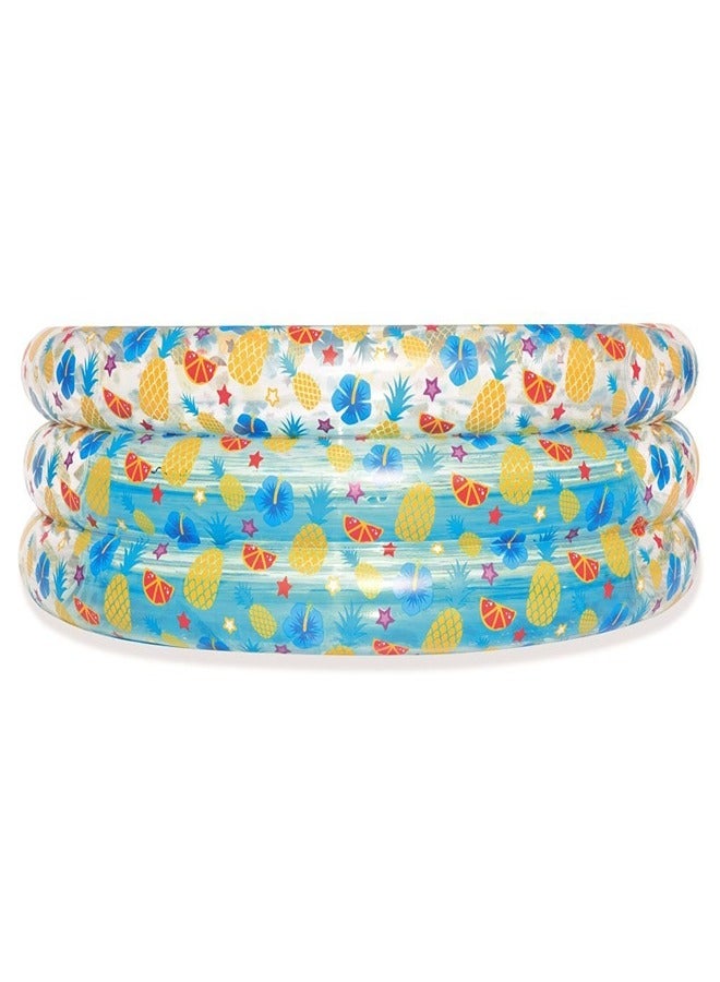 بست واي حوض سباحة شفاف قابل للنفخ بقطر 1.5 م × ارتفاع 53 سم - 51045 - Image 2