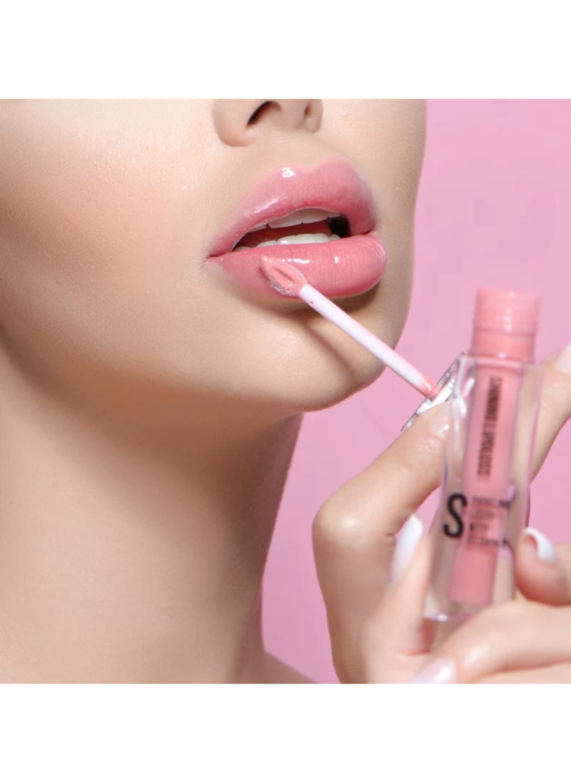 IDA Beauty LuxeLustre Shiny Lip Gloss | Hydrating, Non-Sticky, Long-Lasting Gloss | Vegan, Halal, Cruelty-Free  - Image 4