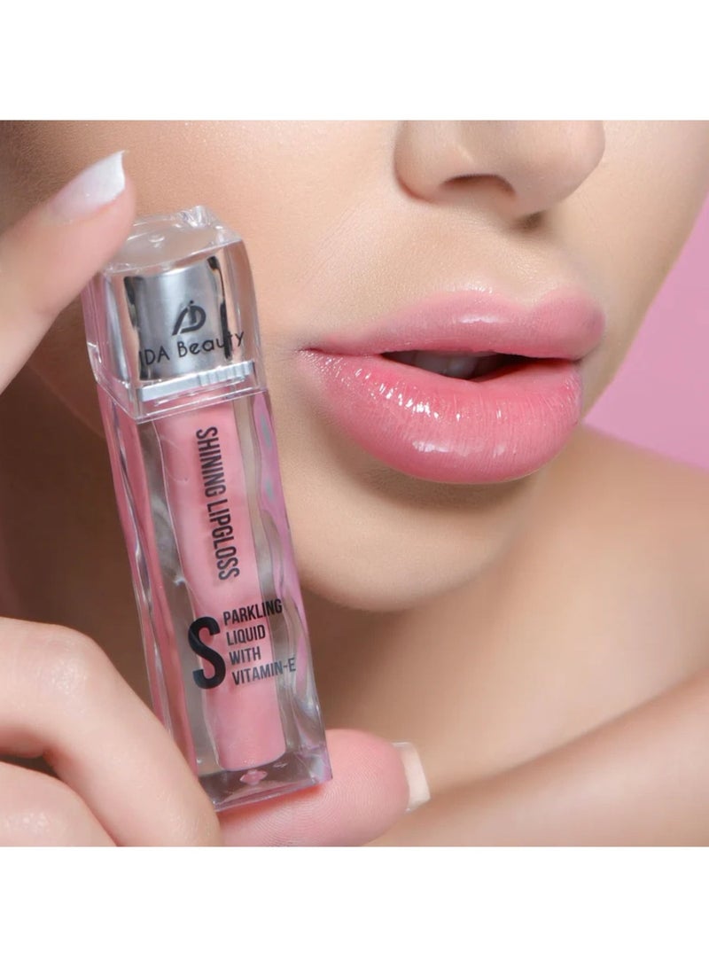 IDA Beauty LuxeLustre Shiny Lip Gloss | Hydrating, Non-Sticky, Long-Lasting Gloss | Vegan, Halal, Cruelty-Free (S05) - Image 2