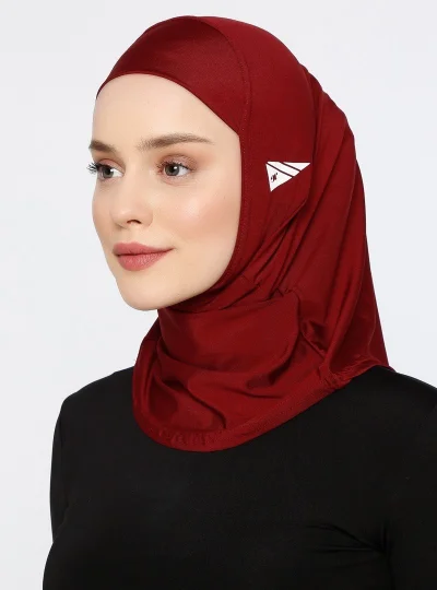 Ecardin Hijab Sport - Athletic Sports Women's Headscarf Ready Comfortable Microfiber Modest Hijab