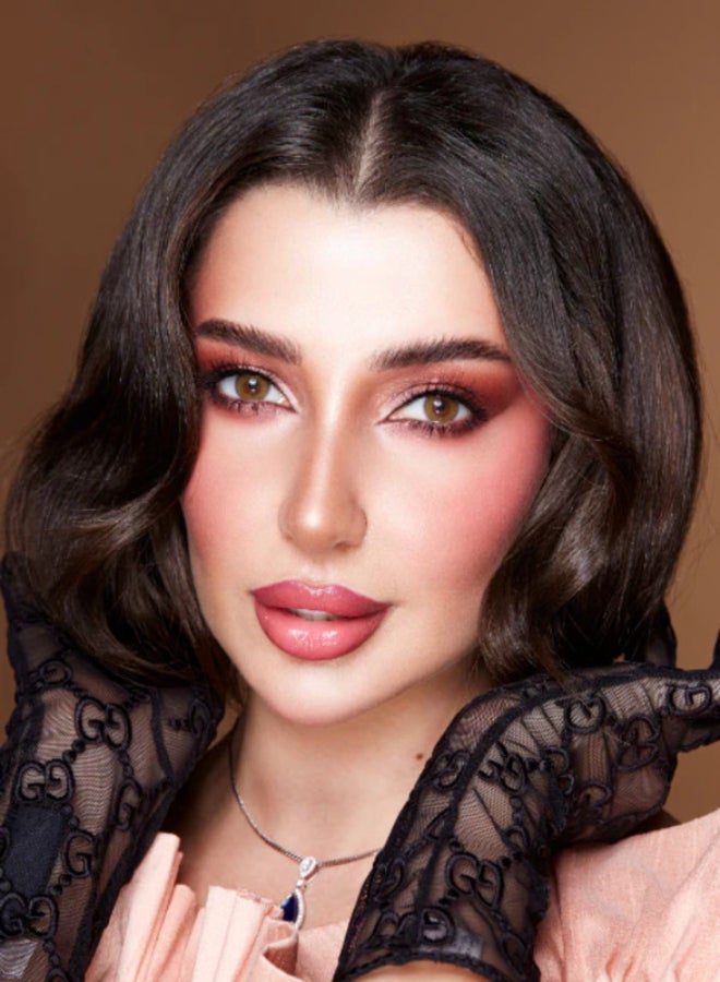 أمارا عدسات لاصقة شهرية خضراء هازيل، عدسات لاصقة ملونة، عدسات لاصقة تجميلية، عدسات لاصقة خضراء، عبوة من 2 - Image 3