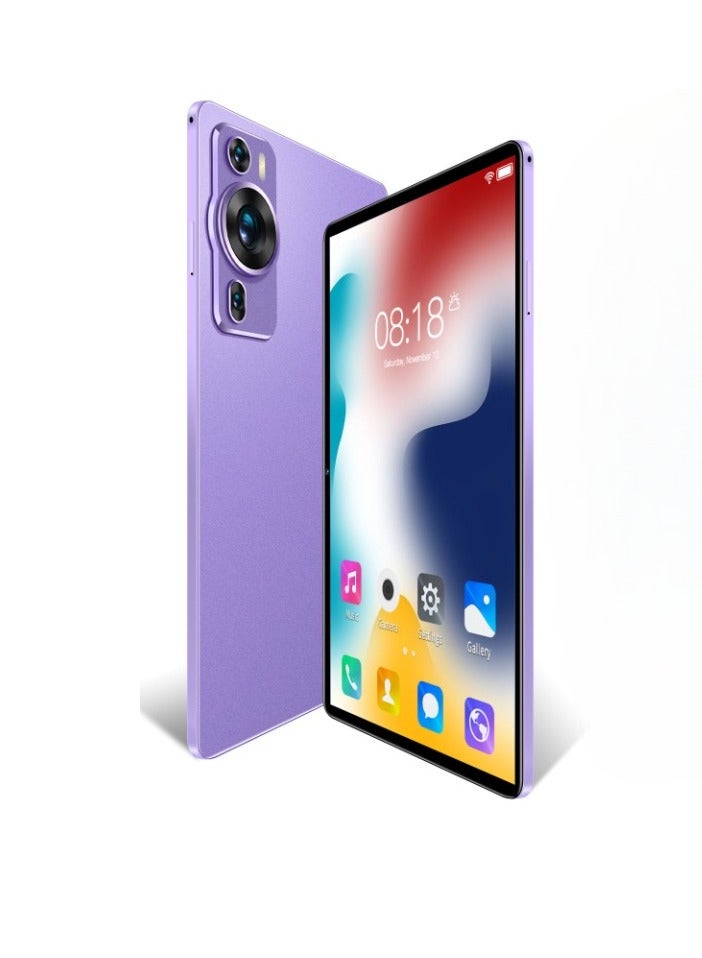 AROAQ P60 Pro 4G Wifi Android Tablet, 10.1 Inch Screen Octa Core Ultra Slim Mobile Phone Tablet, Multifunctional Dual Camera Touch Screen Pad, (1pc, Purple, 4GB RAM 32GB ROM) - Image 1