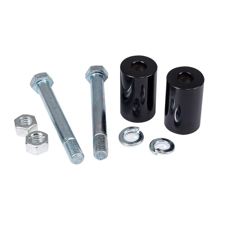 2'' Rise Handlebar Risers Extension For Harley 1-1/4'' Handlebars Black Motorcycle Spacers Made of Alloy Steel