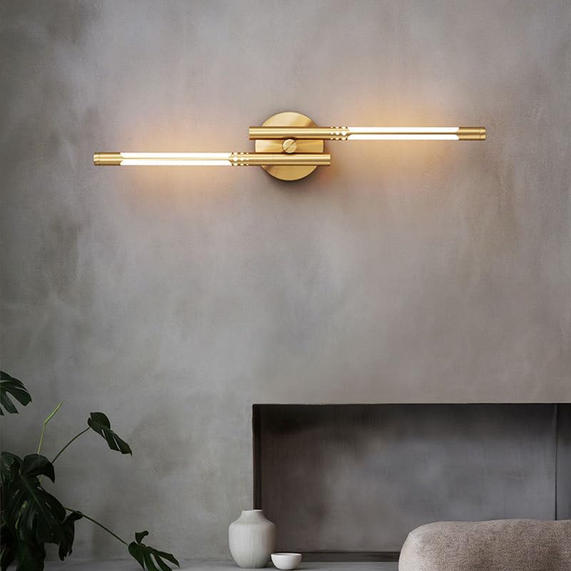 CITRA 450 MM LED Gold Electroplated Long Wall Light - Warm White - Image 3