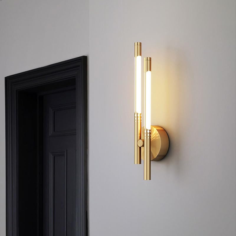 CITRA 450 MM LED Gold Electroplated Long Wall Light - Warm White - Image 2
