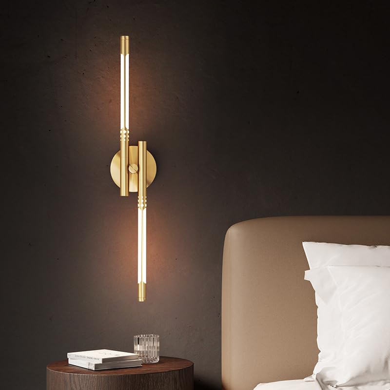 CITRA 450 MM LED Gold Electroplated Long Wall Light - Warm White - Image 1