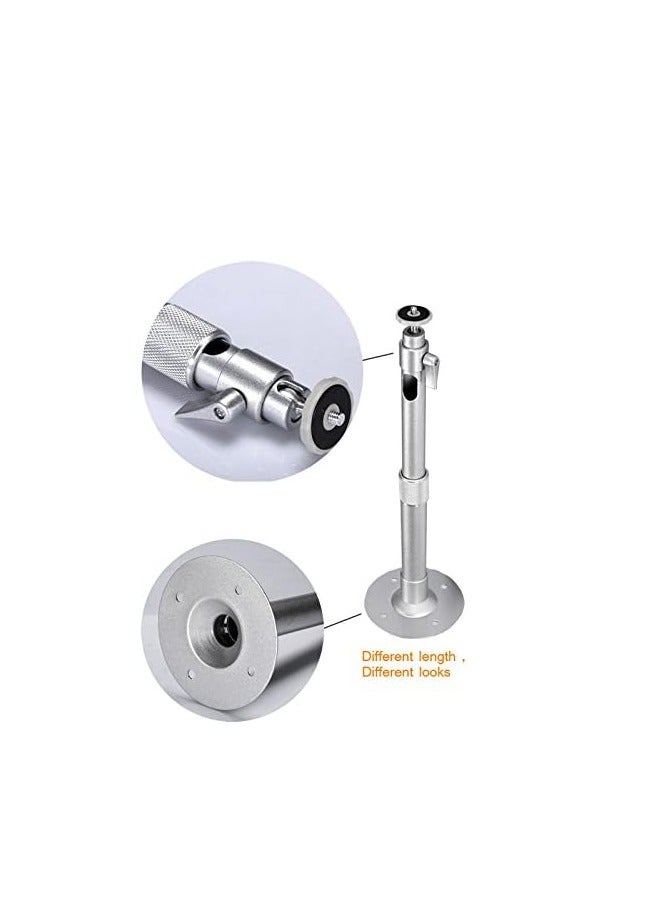 حامل بروجكتور للسقف، حامل بروجكتور عالمي، قاعدة تثبيت على الحائط مع ارتفاع قابل للتعديل، 3 مسامير - Image 2