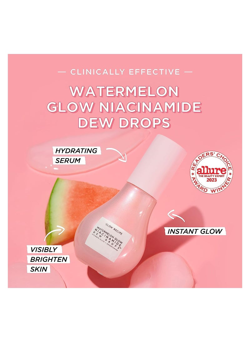 GLOW RECIPE - Watermelon Glow Niacinamide Dew Drops Serum - 40 ml - Image 1