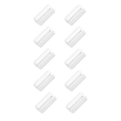 Duogalia Fiber Optical Ceramic Core, 10 Pack Fiber Optical Tool Accessory Fiber Sleeve Core for Visual Fault Locator Optical Fiber Power Meter - Image 1