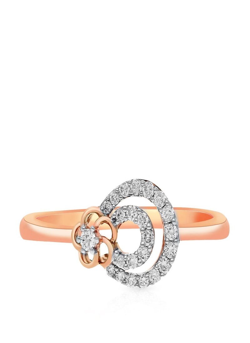 Malabar Gold and Diamonds - Malabar Gold and Diamonds 18 Carat 750 Purity Diamond Ring MGNPNG023RN6RVVSVS-GH14 - Image 1