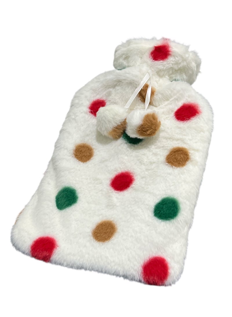 HOT High Quality Hot Water Bag for Pain Relief, Menstruation Cramps, Back and Neck Aches, Stress Relief, Bed Warming, Cold Weather Comfort and Heat Therapy Durable Leak Proof Rubber Bottle with Cover - Image 2