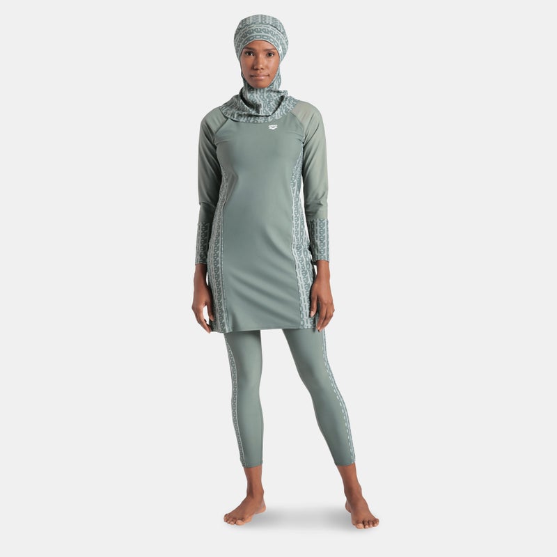 arena Women's Modesty Allover Print Swimming Hijab - Image 3