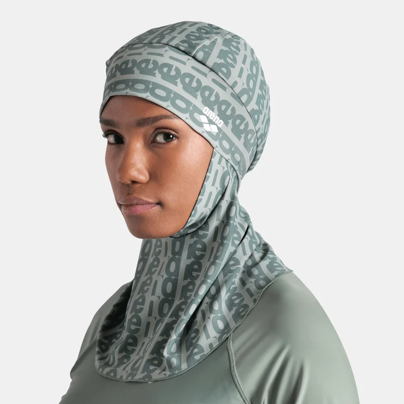 arena Women's Modesty Allover Print Swimming Hijab