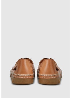 eclipse Tan Leather Women's Shoes  - Image 4