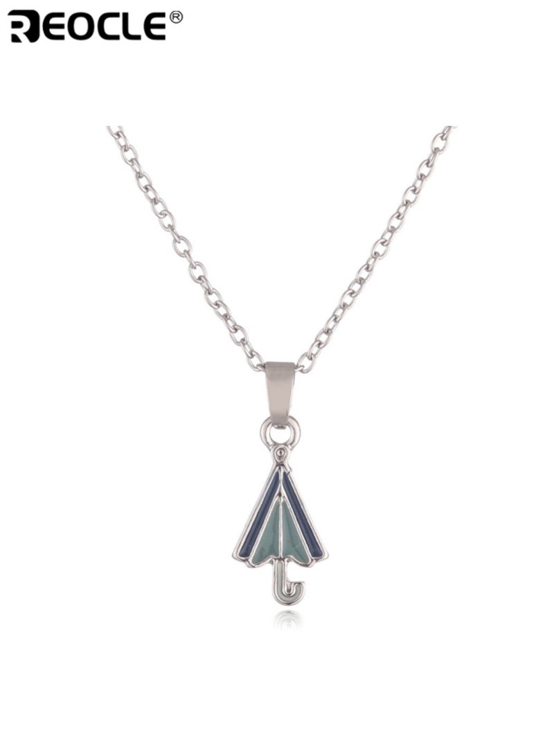 REOCLE Kids' Interchangeable Pendant Necklace Set Adjustable Chain with Multi-Themed Charms Casual Daily Wear Playful Accessory Set - Image 4