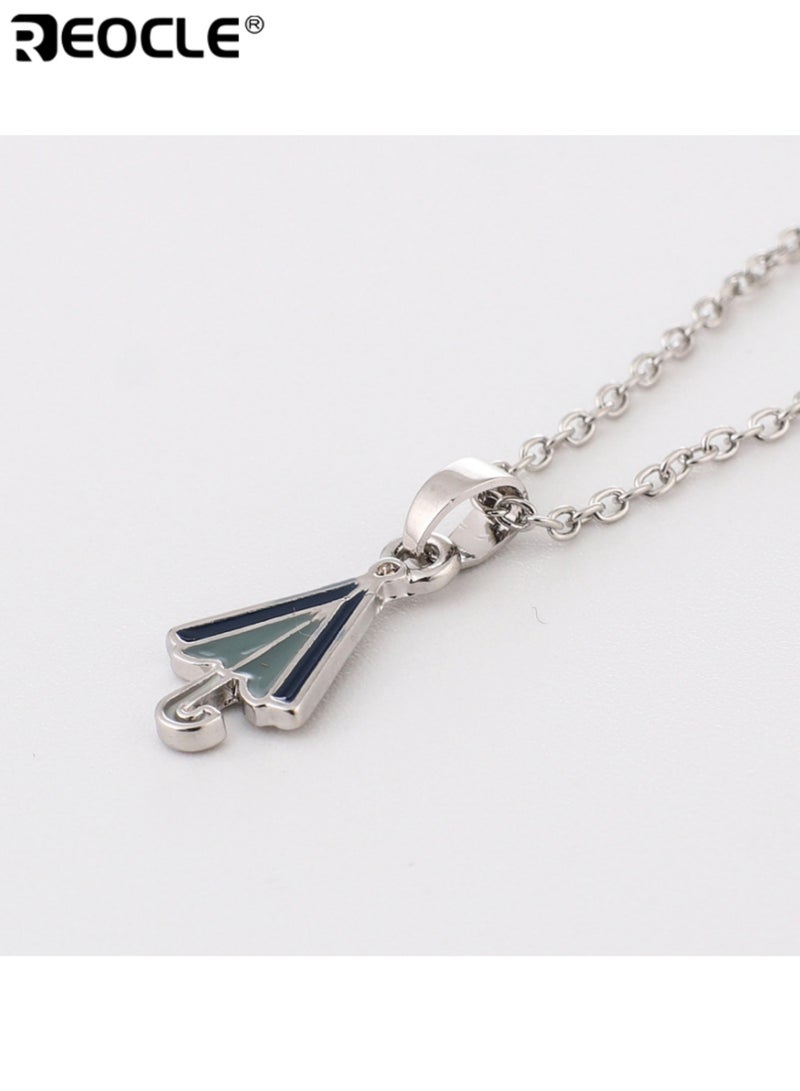 REOCLE Kids' Interchangeable Pendant Necklace Set Adjustable Chain with Multi-Themed Charms Casual Daily Wear Playful Accessory Set - Image 3