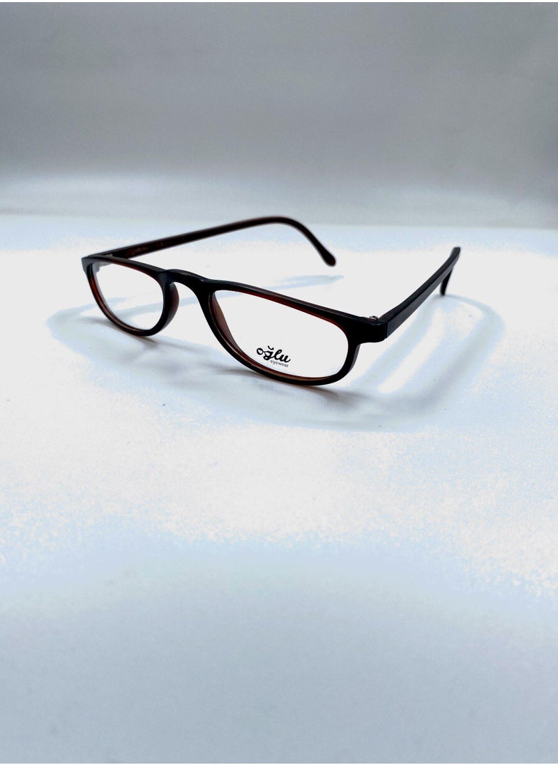 Oglu - Optical Oval Eyeglass Frame - Image 1