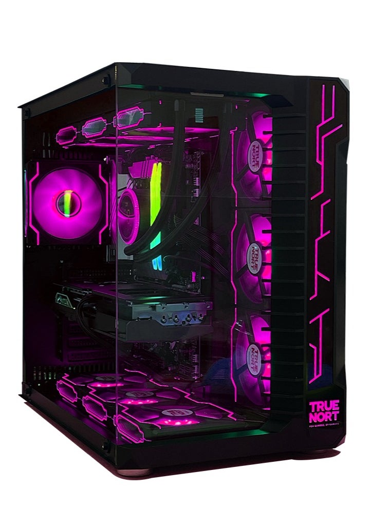 Truenort Oblivion Core Gaming PC, Intel Core i9-14900K Processor, Nvidia GeForce RTX 5080 16GB GDDR7 GPU,  32GB (2*16) DDR5 Ram, 2TB  SSD, Window 11 Pro, TRUENORT RGB Black Case  - Image 1