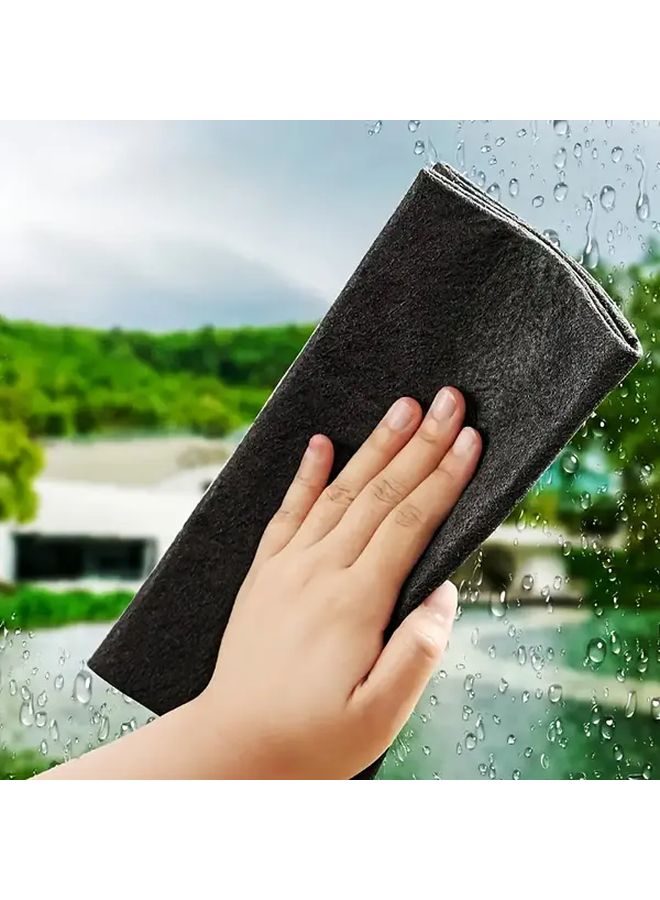 5pcs Thickened Magic Glass Wiping Rags Multifunctional Microfiber Cleaning Cloths - Image 5