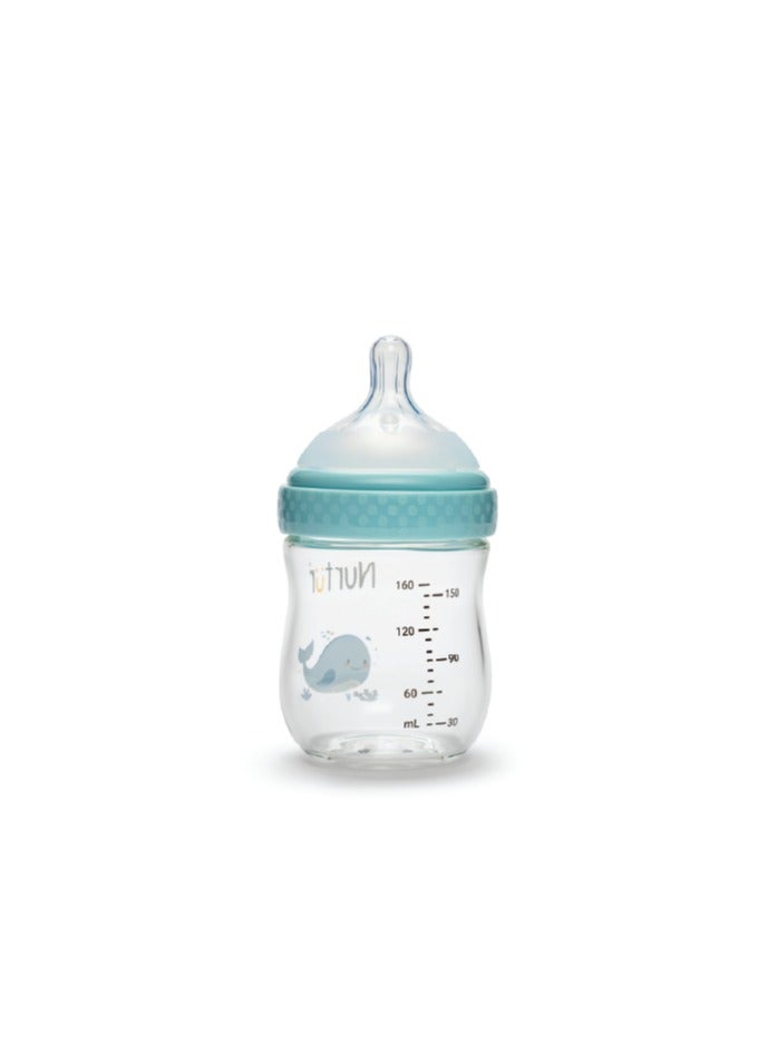 Nurtur-160Ml Pp Bottle With Wide Teat - Blue / Koala - Image 4