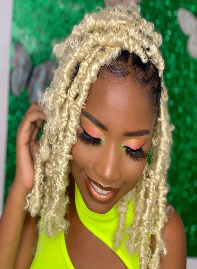 زيد ار كيو شعر كروشيه ZRQ Butterfly Locs، 6 عبوات، شعر كروشيه بوب بطول 12 بوصة، ضفائر كروشيه قصيرة أشقر، وصلات شعر طبيعية للغاية، ملفوفة مسبقًا #613 - Image 1