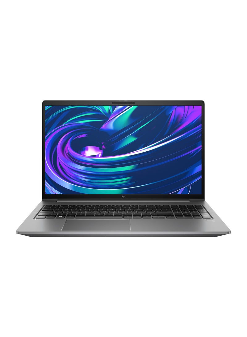 HP ZBook Power G10 7C3M4AV Mobile Workstation Laptop, 15.6" FHD LED Display, Intel Core i7-13800H CPU, 32GB DDR5-5200 RAM, 1TB SSD, NVIDIA RTX™ 2000 Graphics, 5MP Cam, Win 11 Pro | Silver English/Arabic Silver - Image 1