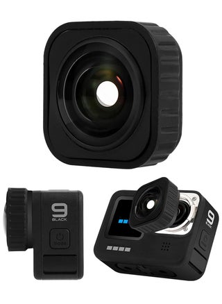 Max Lens Mod for Gopro Hero 11/10 Black / Hero9 Black مع عدسة بزاوية عريضة 155 درجة ، ملحقات للبطل 11/10/9 ، مع تصميم مضاد للانزلاق ومقاوم للماء - pzsku/Z3130CF6DE76DDDA154C7Z/45/_/1704706634/e1ac8400-e5e4-470e-8532-efefd2580d23