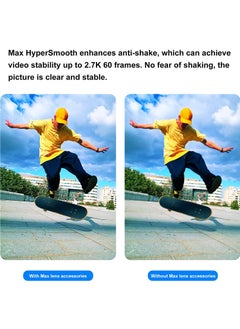 SYOSI Max Lens Mod for Gopro Hero 11/10 Black/Hero9 Black with 155° Wide Angle Lens, Accessories for Hero 11/10/9, with Adopt Anti-Skid and Waterproof Design  - Image 5