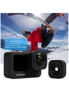 SYOSI Max Lens Mod for Gopro Hero 11/10 Black/Hero9 Black with 155° Wide Angle Lens, Accessories for Hero 11/10/9, with Adopt Anti-Skid and Waterproof Design  - Image 3