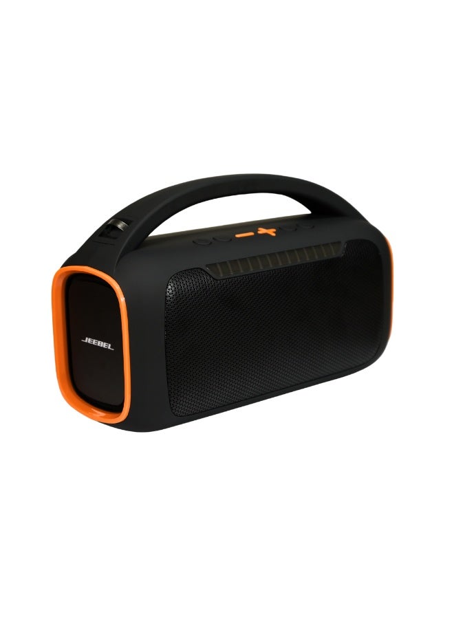 Jeebel Portable Bluetooth Speaker – 30W Powerful Stereo Sound with Deep Bass – Bluetooth 5.3 for Faster, More Stable Connection – Long-Lasting 4500mAh Battery – RGB Lighting – Water Resistant - Image 5