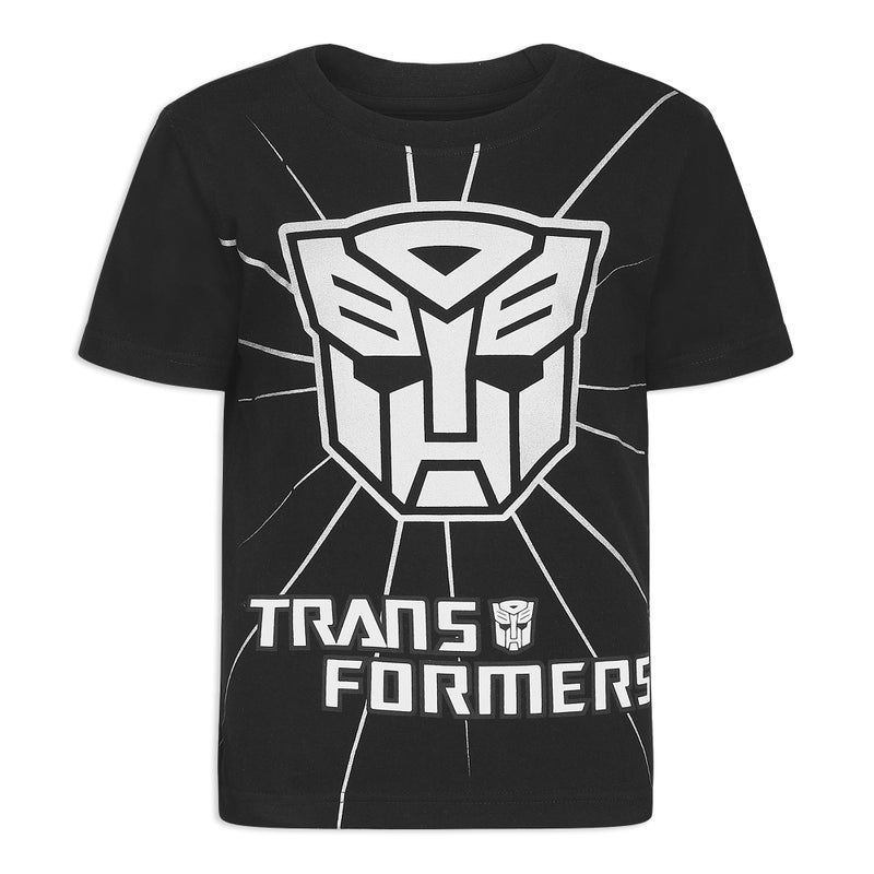 Transformers One Hasbro Boys 4 Pack Short Sleeve T-Shirt for Toddler and Big Kids Red - Image 3