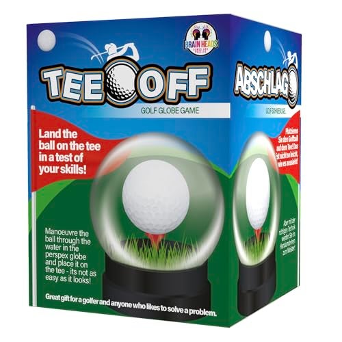 Funtime Gifts Funtime Tee Off Golf Globe Problem Solving Fun Puzzle - Put The Ball on The tee – not as Easy as it Looks!, Multi-Coloured - Image 3