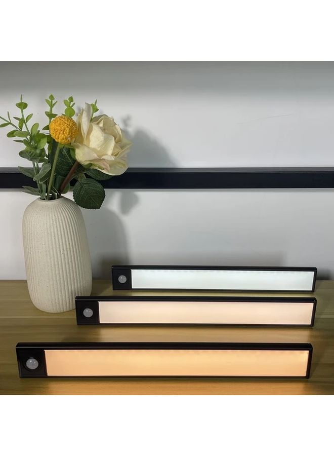 3 Pack Aiwellkay Smart Motion Sensor Light Ultra Thin Aluminum Alloy USB Rechargeable Magnetic Silvery 50cm - Image 4