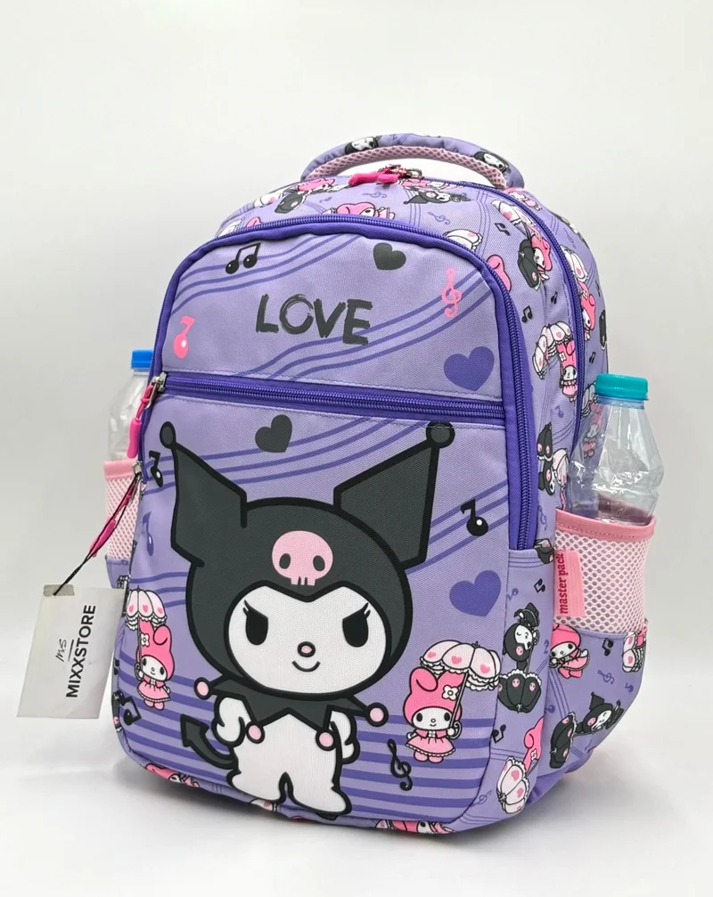 Mixx Store Master Pack Character Patterned Orthopedic Nutritional Backpack Primary School Bag for Girls