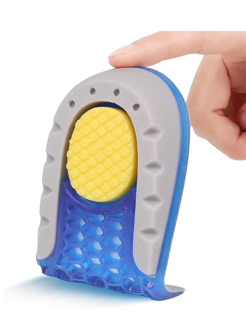 Zikra Height Increase Insoles Shoe Lifts for Men Women, Shoe Insoles Heel Inserts for Heel Sore and Leg Length Discrepancies, Air Cushion Heel Inserts 1 Pair - Image 2