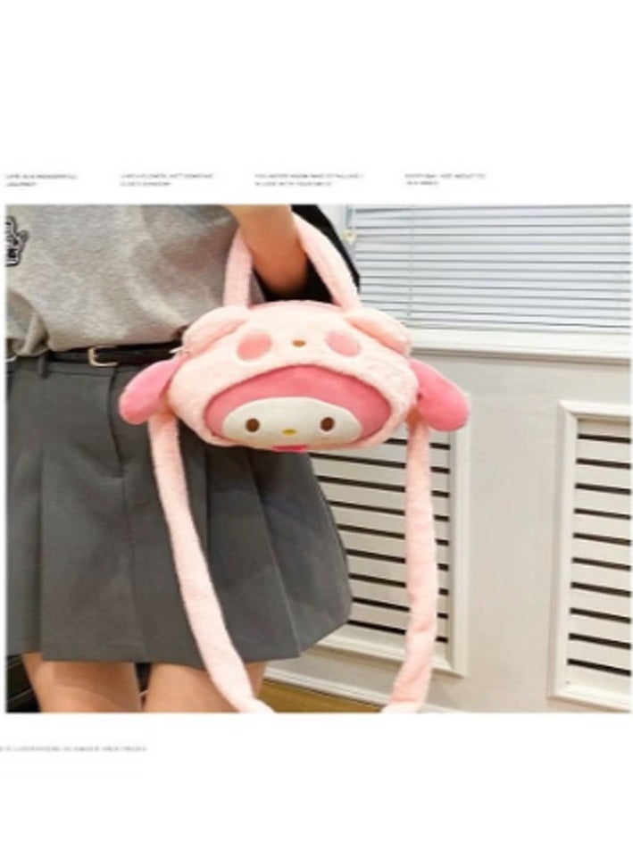 Sanrio Melody Shoulder Bag Plush Bag Crossbody Bag Bucket Storage Bag - pzsku/Z31314114234B885E930CZ/45/_/1740294011/249a8ef8-8cdf-439a-b169-2086f1db111a