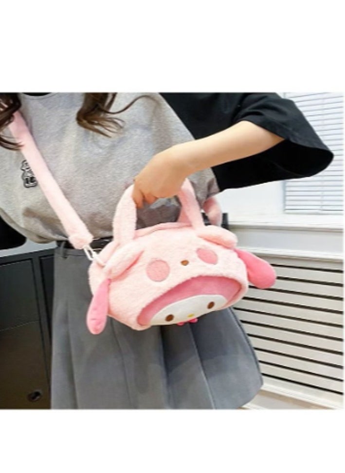 Sanrio Melody Shoulder Bag Plush Bag Crossbody Bag Bucket Storage Bag - pzsku/Z31314114234B885E930CZ/45/_/1740294021/a7339bac-0c98-4ab1-bc95-443020a31d6c