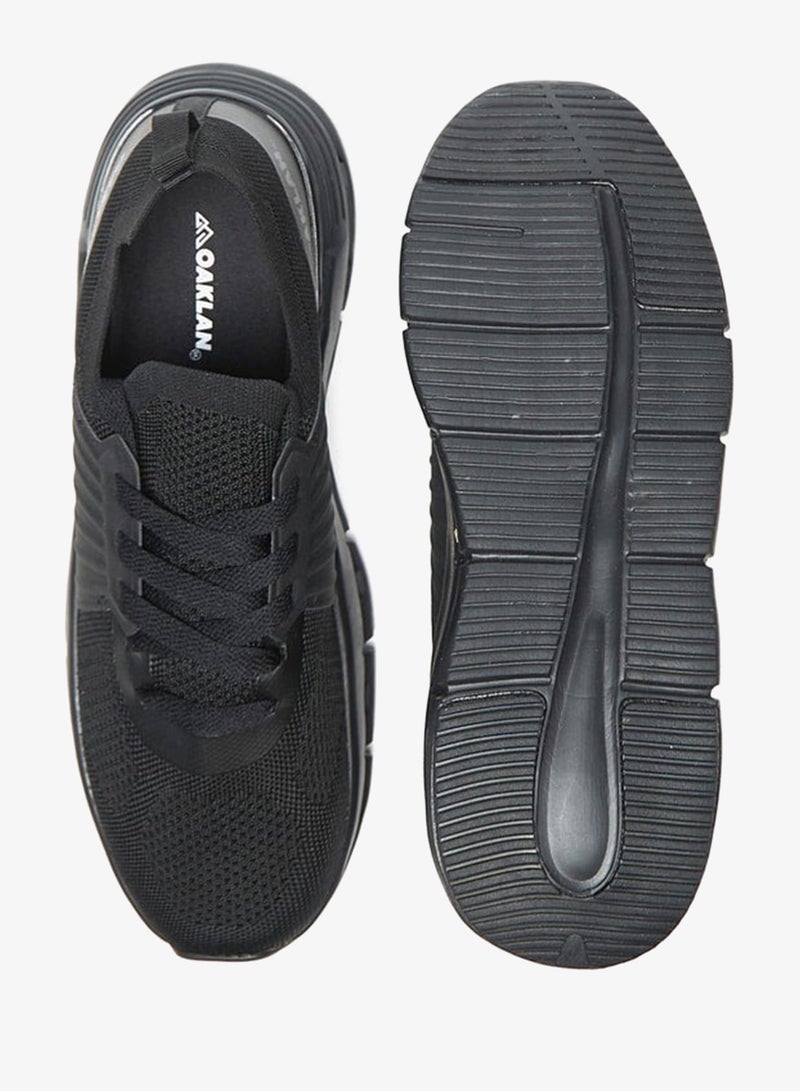 Oaklan by Shoexpress Women by Shoexpress Textured Sports Shoes with Lace-Up Closure - Image 4