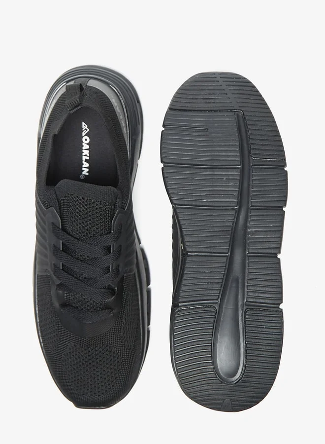 Oaklan by Shoexpress Women by Shoexpress Textured Sports Shoes with Lace-Up Closure