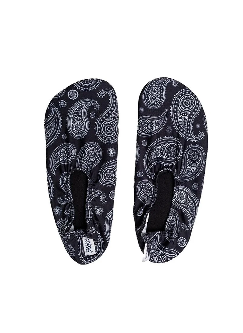 كويجا صن وير COEGA Adults Ladies Adult Pool Shoes - Nero Paisley