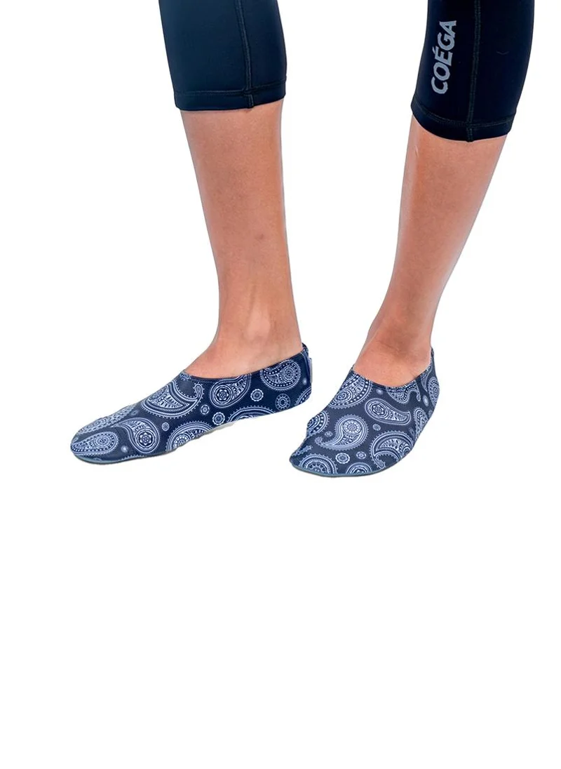 كويجا صن وير COEGA Adults Ladies Adult Pool Shoes - Nero Paisley