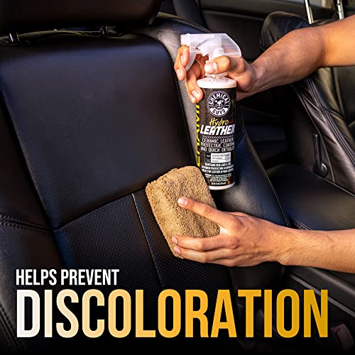 Chemical Guys SPI22916 HydroLeather Ceramic Leather Protective Coating for Car Interiors, Furniture, Apparel, Boots, and More (Works on Natural, Synthetic, Pleather, Faux Leather and More) (16 fl oz) - Image 5