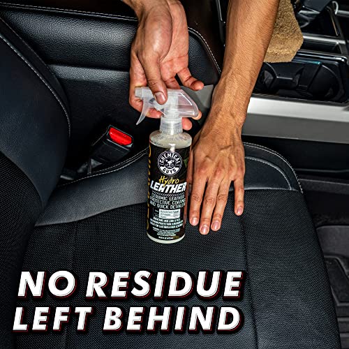 Chemical Guys SPI22916 HydroLeather Ceramic Leather Protective Coating for Car Interiors, Furniture, Apparel, Boots, and More (Works on Natural, Synthetic, Pleather, Faux Leather and More) (16 fl oz) - Image 2