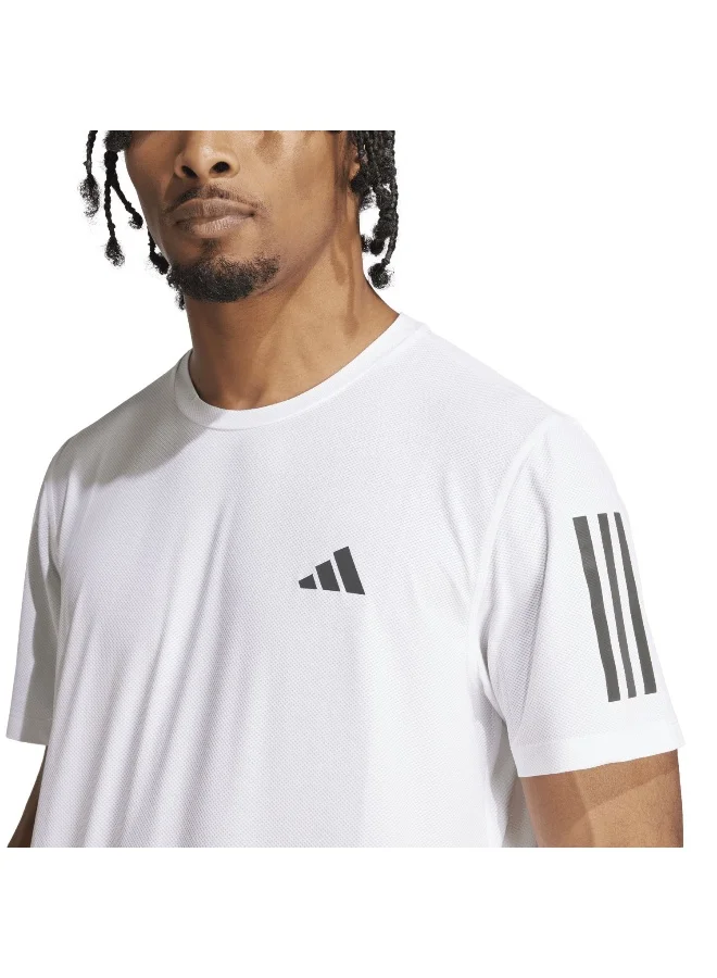 adidas تيشيرت جري أبيض Otr B Tee للرجال مقاس XS