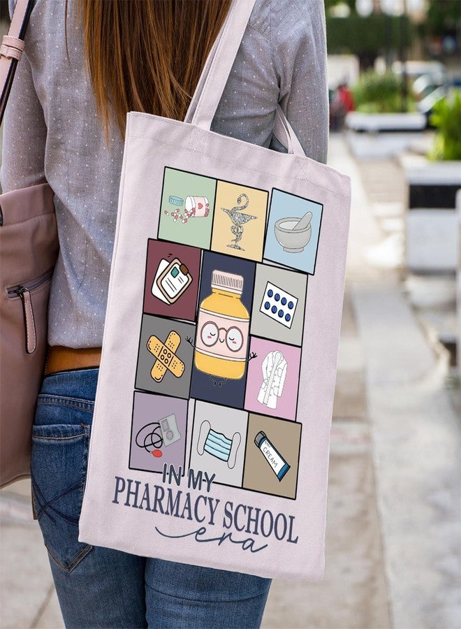 WCGXKO Future Pharmacist Gift In My Pharmacy Sch Era Tote Bag for PharmD Student - Image 5
