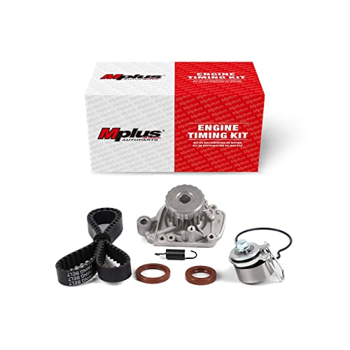 MPLUS OE SOLUTION AUTOPARTS MPLUS TCK312 Timing Belt With Water Pump Kit for 2001-2005 for Honda Civic 1.7L L4 D17A1 D17A2 D17A6 D17A7 - Image 1